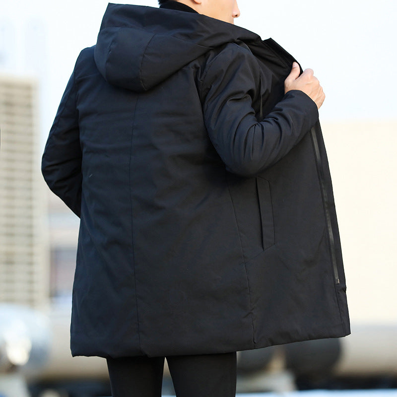 Winter Parka - Men's Hooded and Lined Waterproof Winter Jacket