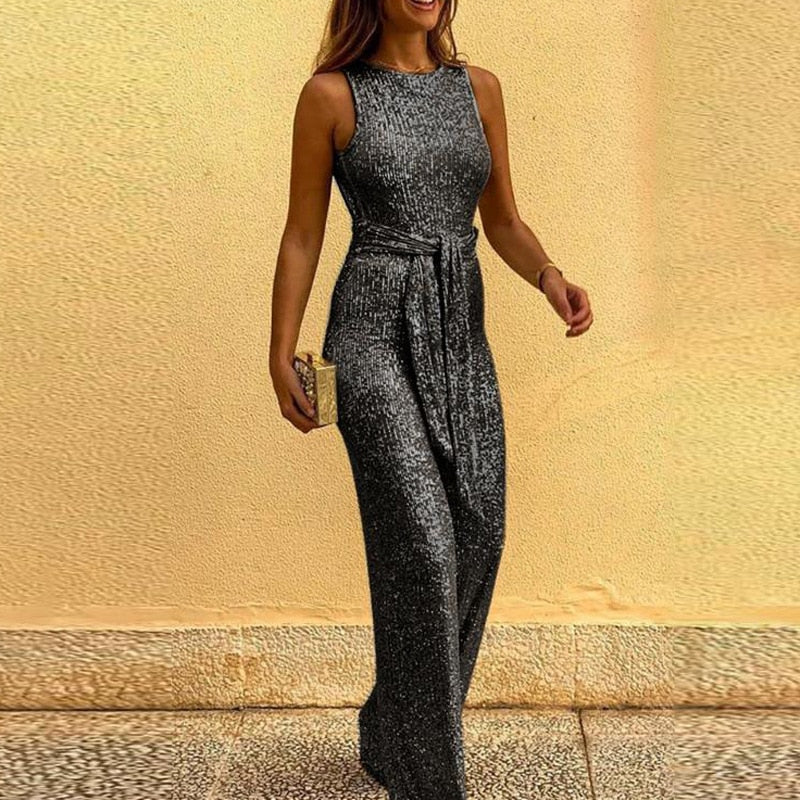 Tahlia - Sparkling Sequin Jumpsuit