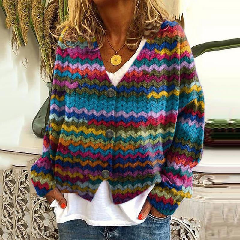 Sienna - Women's V Neck Stylish Cardigan