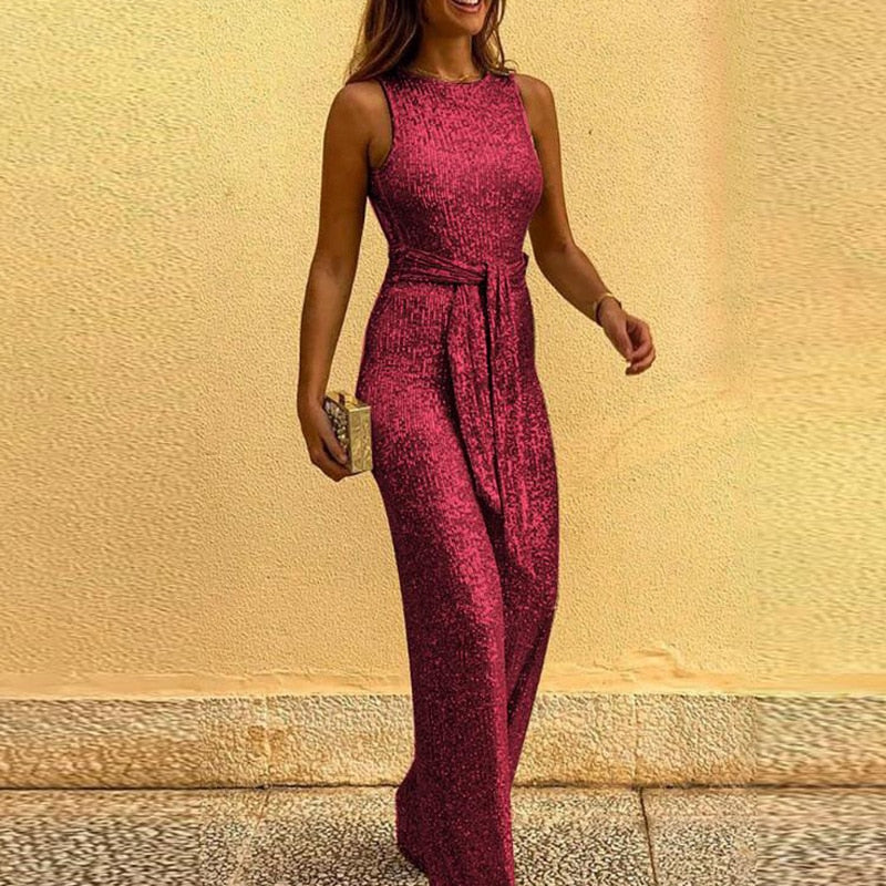 Tahlia - Sparkling Sequin Jumpsuit